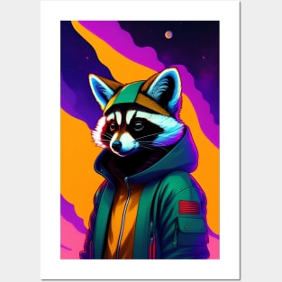 racoon Posters and Art